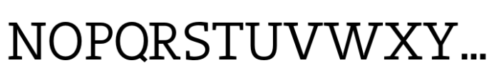 Noemi Slab Text Font UPPERCASE