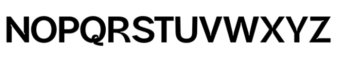Noeva Bold Font UPPERCASE