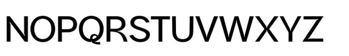Noeva Medium Font UPPERCASE