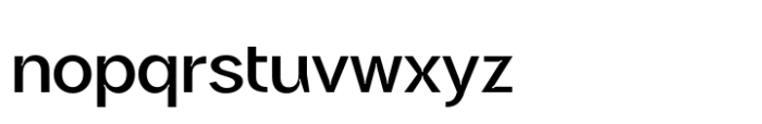 Noeva Medium Font LOWERCASE