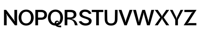 Noeva Semi Bold Font UPPERCASE