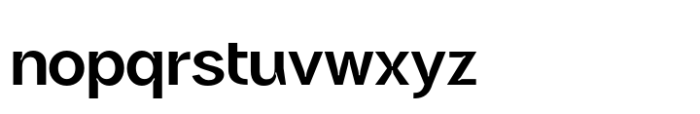 Noeva Semi Bold Font LOWERCASE