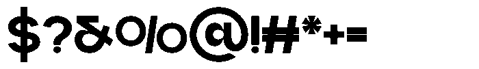 Nofran Font OTHER CHARS
