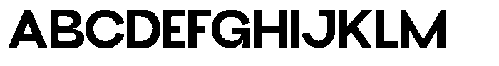 Nofran Font UPPERCASE