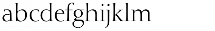 Nofret Light Font LOWERCASE