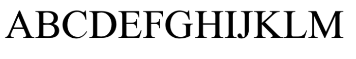 Noga MF Regular Font UPPERCASE