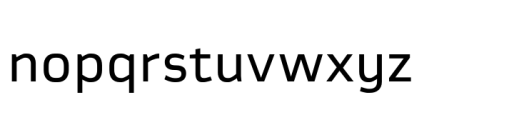 Nogal Regular Font LOWERCASE