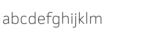 Nogal Thin FONT