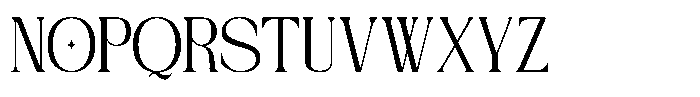 Nogite Modern Regular Font UPPERCASE