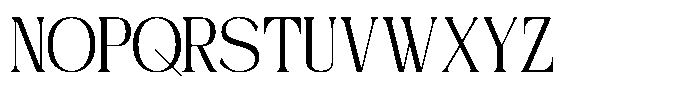 Nogite Modern Regular Font LOWERCASE
