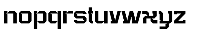 Nogle Regular Font LOWERCASE
