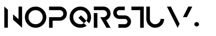 Noir Display Regular Font LOWERCASE