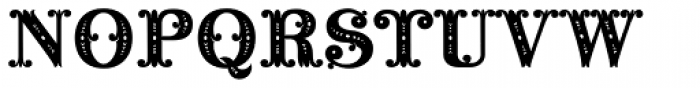Noir Monogram (250 Impressions) Font UPPERCASE
