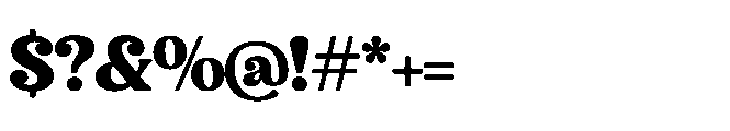 Noira Bilamo  Regular Font OTHER CHARS