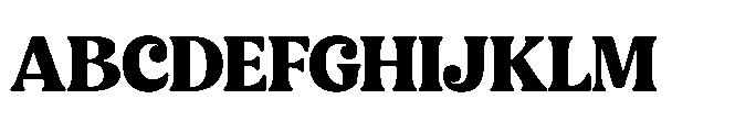 Noira Bilamo  Regular Font UPPERCASE