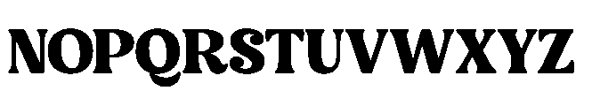 Noira Bilamo  Regular Font UPPERCASE