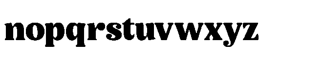 Noira Bilamo  Regular Font LOWERCASE
