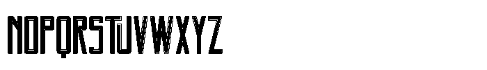 Noirlineo Inline Font LOWERCASE