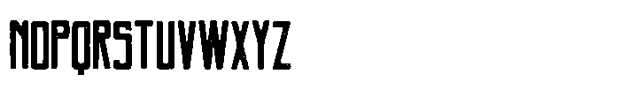 Noirlineo Rough Font UPPERCASE