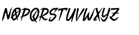 Noise Plays Regular Font UPPERCASE