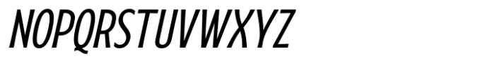 Noison Italic Font UPPERCASE