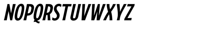 Noison Semi Bold Italic Font UPPERCASE