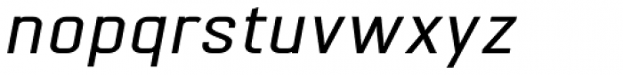 Nok Expanded Bold Italic Font LOWERCASE