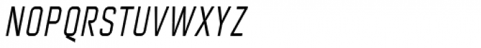Nok SC Condensed Italic Font LOWERCASE