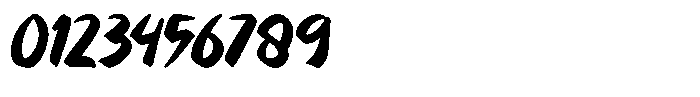 Noka Brush Font OTHER CHARS