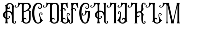 Nokeirs Font UPPERCASE