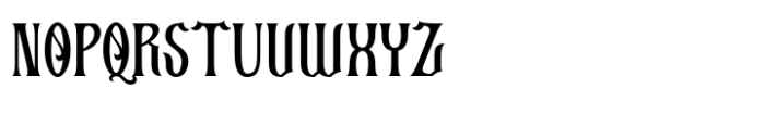 Nokeirs Font LOWERCASE