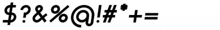Nokio Sans Alt Bold Italic Font OTHER CHARS
