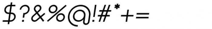 Nokio Slab Alt Regular Italic Font OTHER CHARS