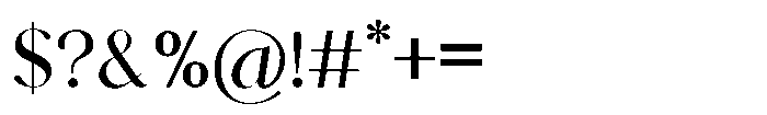 Nokua Font OTHER CHARS