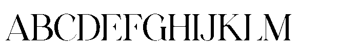 Nokua Font UPPERCASE