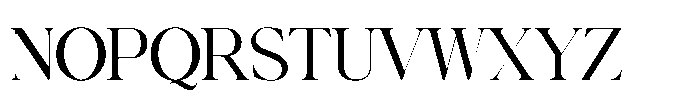 Nokua Font UPPERCASE