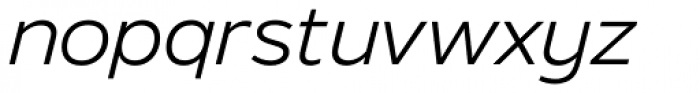 Nolan Italic Font LOWERCASE