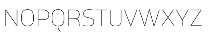 Noli Thin Font UPPERCASE