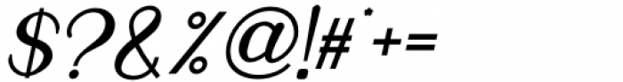 Nolita Serif Italic Font OTHER CHARS