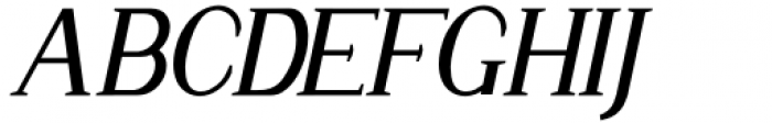 Nolita Serif Italic Font LOWERCASE