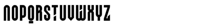 Nomad Display Bold Font UPPERCASE