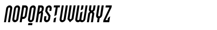 Nomad Display Italic Font UPPERCASE