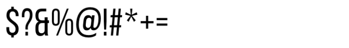 Nomad Display Regular Font OTHER CHARS