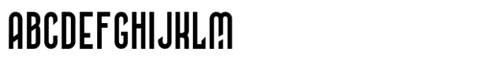 Nomad Display Regular Font UPPERCASE