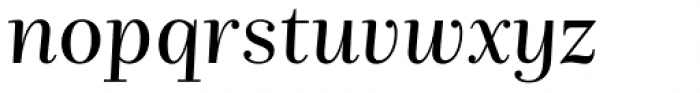 Nomada Didone Italic Font LOWERCASE