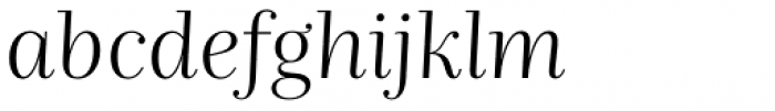 Nomada Didone Thin Italic Font LOWERCASE