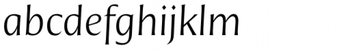 Nomada Incise Thin Italic Font LOWERCASE