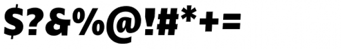 Nomada Sans Black Italic Font OTHER CHARS