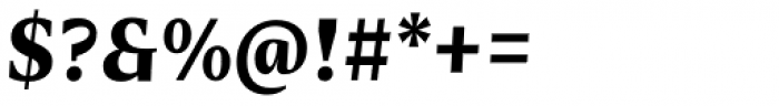 Nomada Serif Bold Italic Font OTHER CHARS