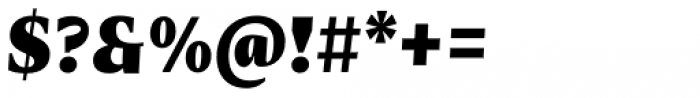 Nomada Serif Extrablack Italic Font OTHER CHARS